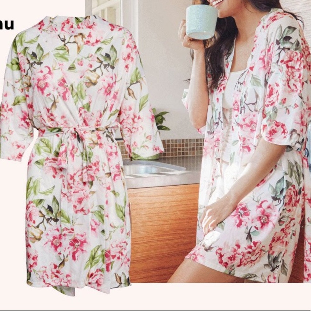 Show Me Your Mumu Brie Robe Garden of Blooms